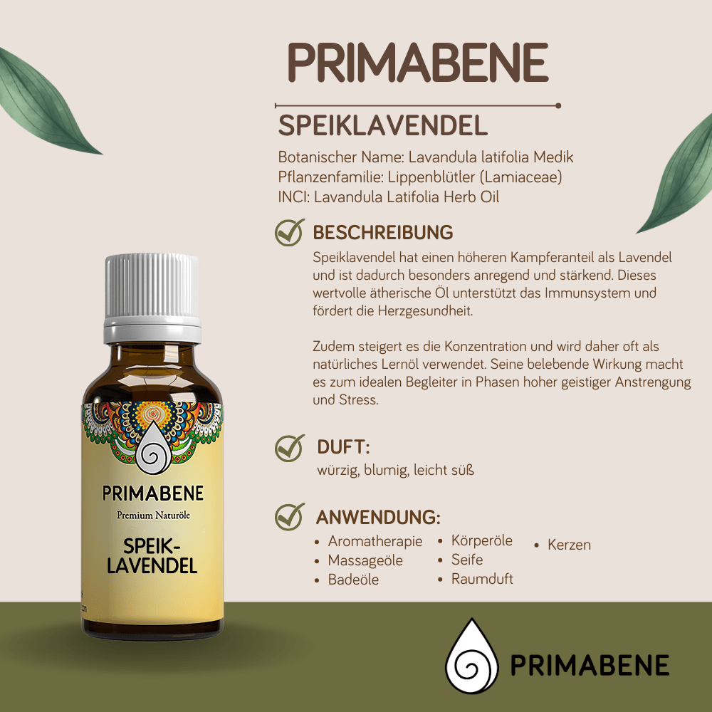 Bild von Spik/Speik-Lavendel , 100% rein ätherisches Öl